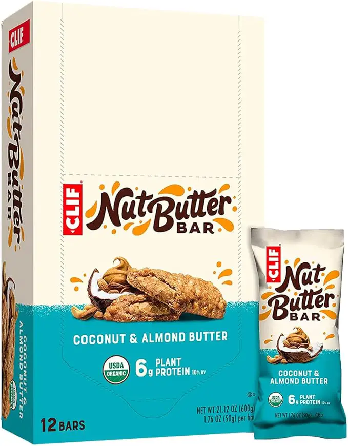 Clif Bar-Non-GMO Organic Coconut Almond Butter Snack Bars