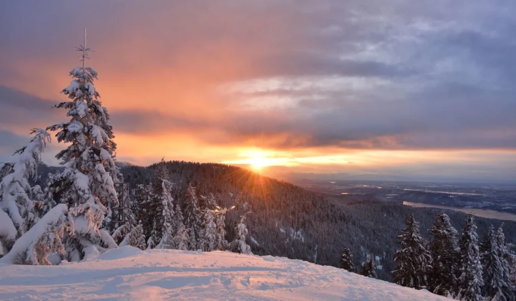 Scenic Views from Grouse Mountain